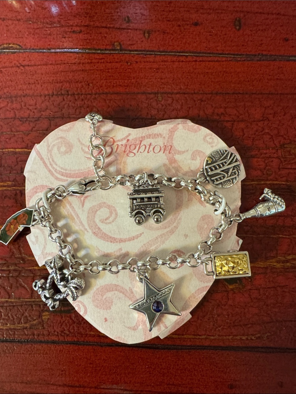 Brighton California Charm Bracelet